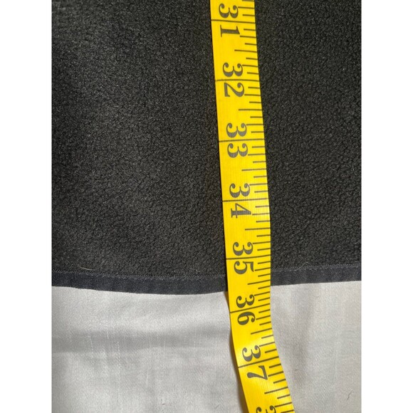 Vintage Majestic MLB New York Mets Size 2/3XL Black Orange Fleece Jacket - Picture 10 of 15